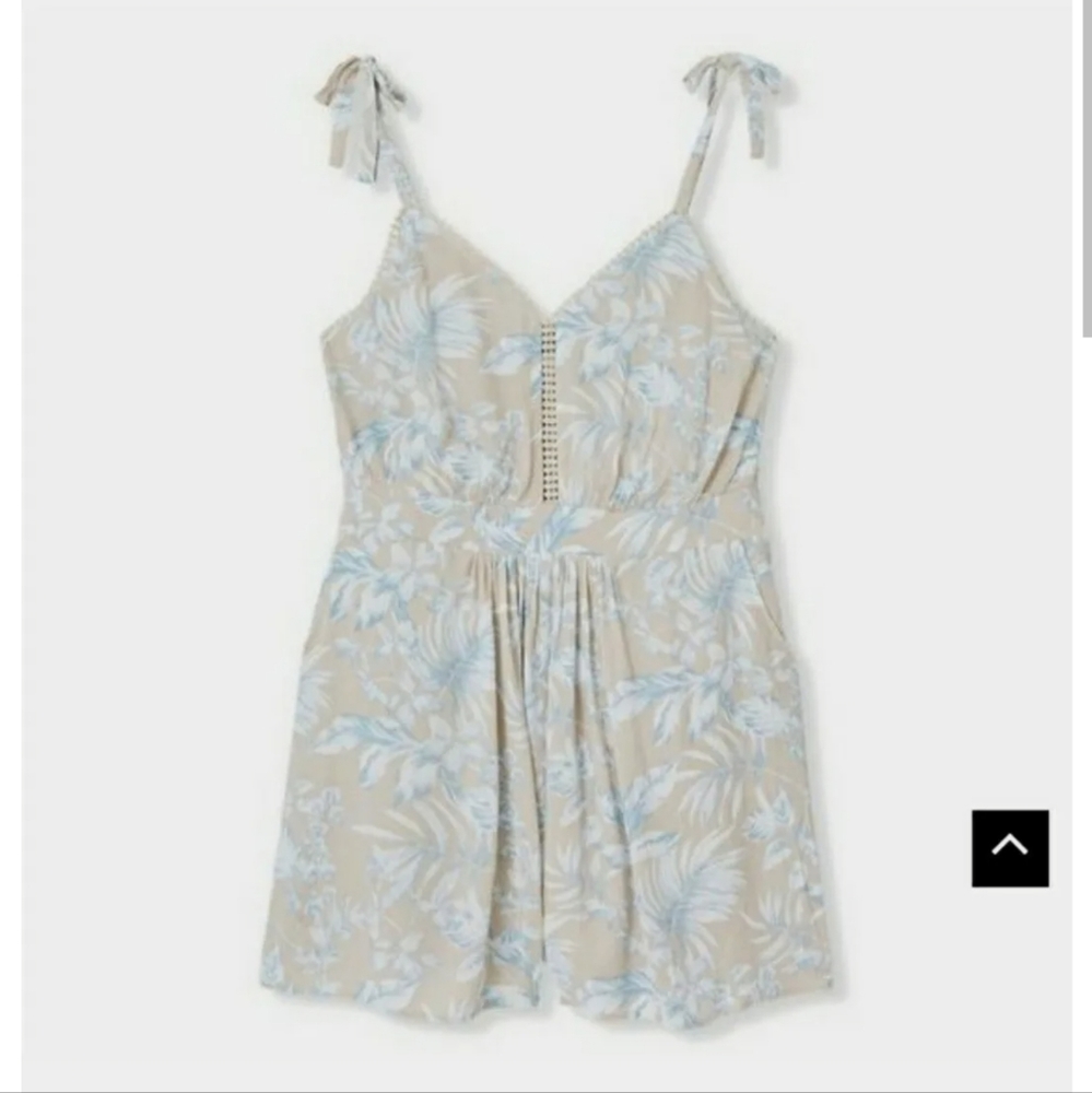 NWT TORRID FLORAL ROMPER 3X